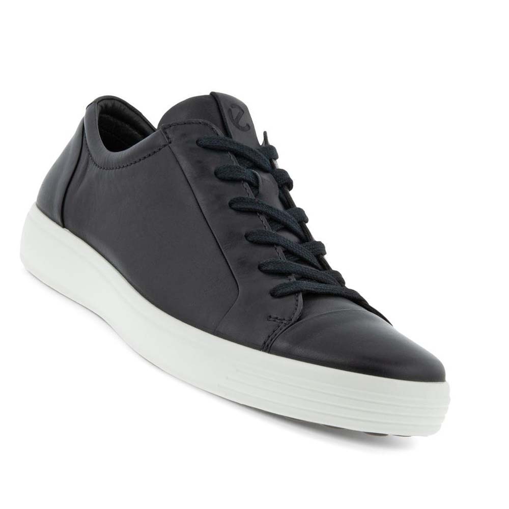 Tenis Ecco Soft 7 City Hombre Negros | México 293YXF