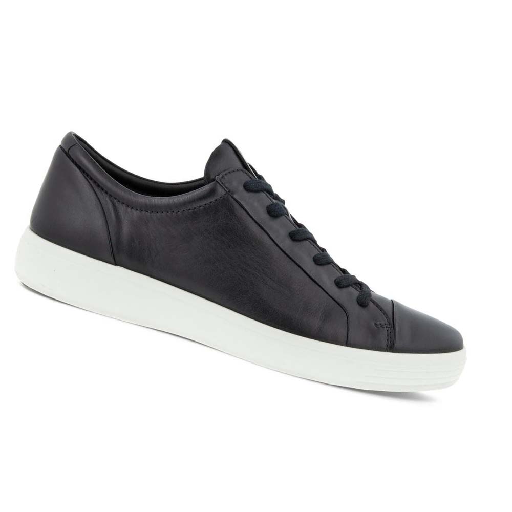 Tenis Ecco Soft 7 City Hombre Negros | México 293YXF