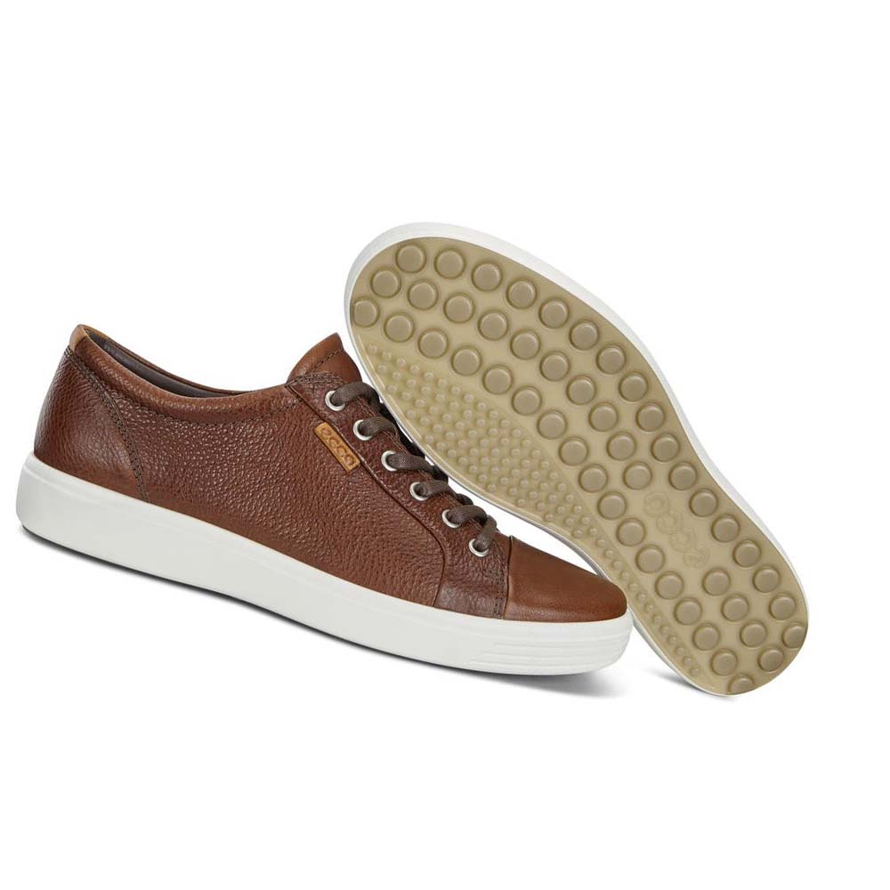 Tenis Ecco Soft 7 Hombre Cafes | México 296EBC