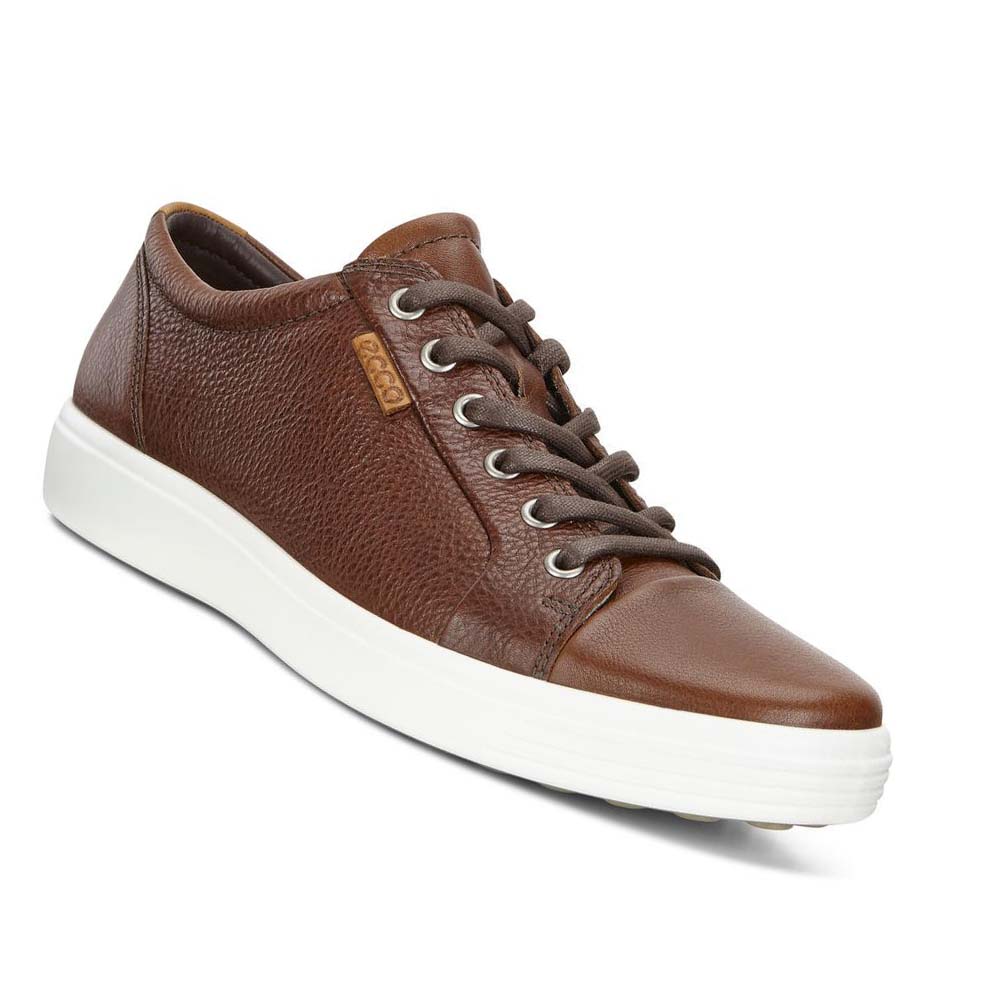 Tenis Ecco Soft 7 Hombre Cafes | México 296EBC