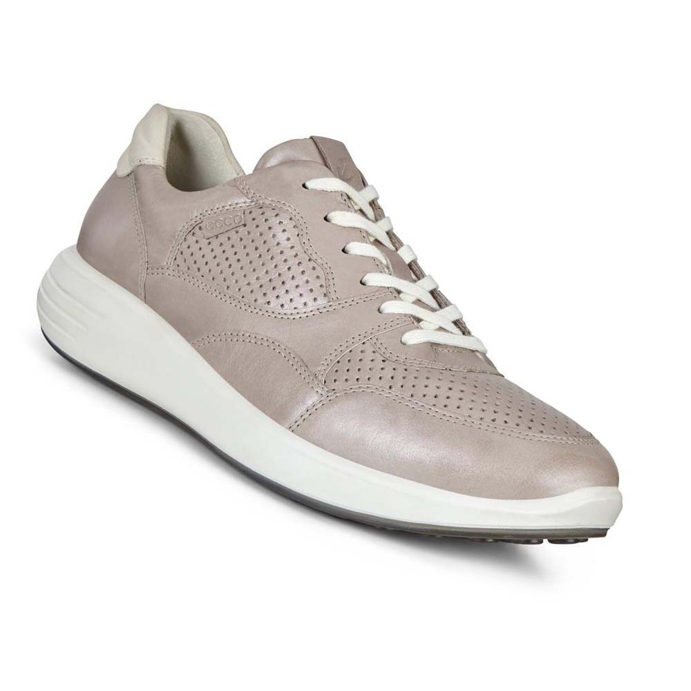 Tenis Ecco Soft 7 Runner Mujer Grises Rosas | México 642XYU