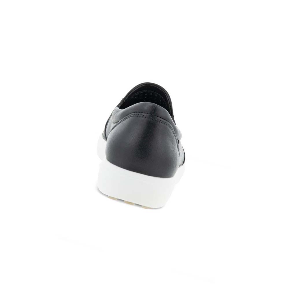 Tenis Ecco Soft 7 Slip-on Mujer Negros | México 63WNB