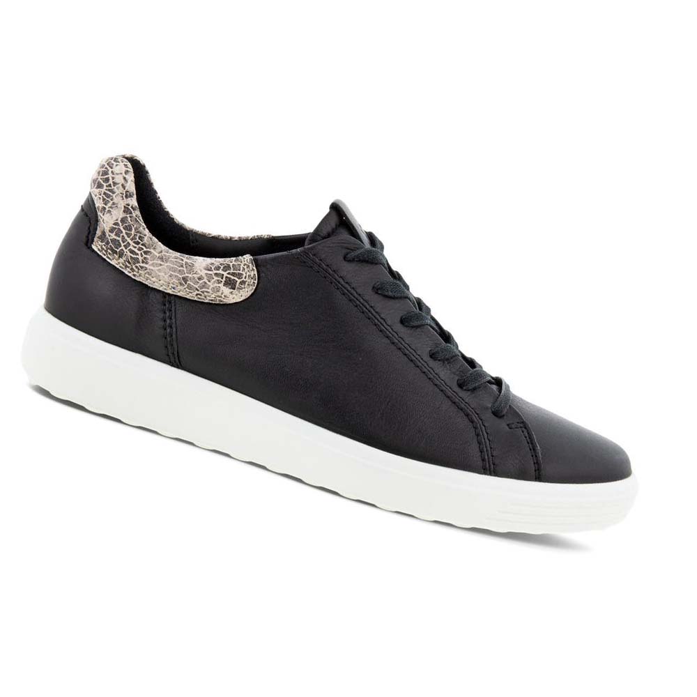 Tenis Ecco Soft 7 Street 2.0 Mujer Negros | México 639BEX