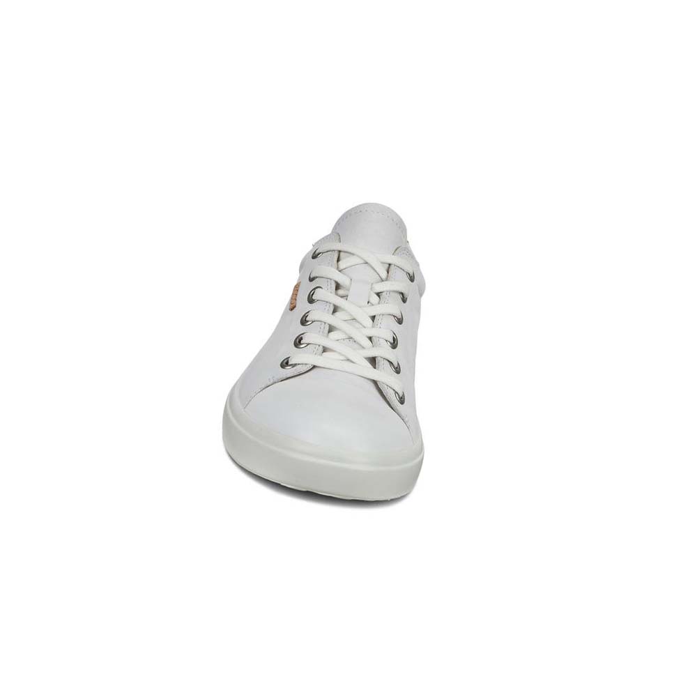 Tenis Ecco Soft 7 Wedge Mujer Blancos | México 637MQZ