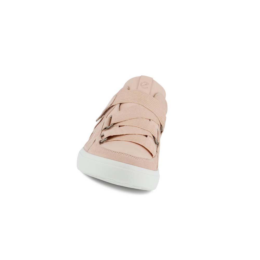 Tenis Ecco Soft 7 Wedge Mujer Rosas Rosas | México 636QMA