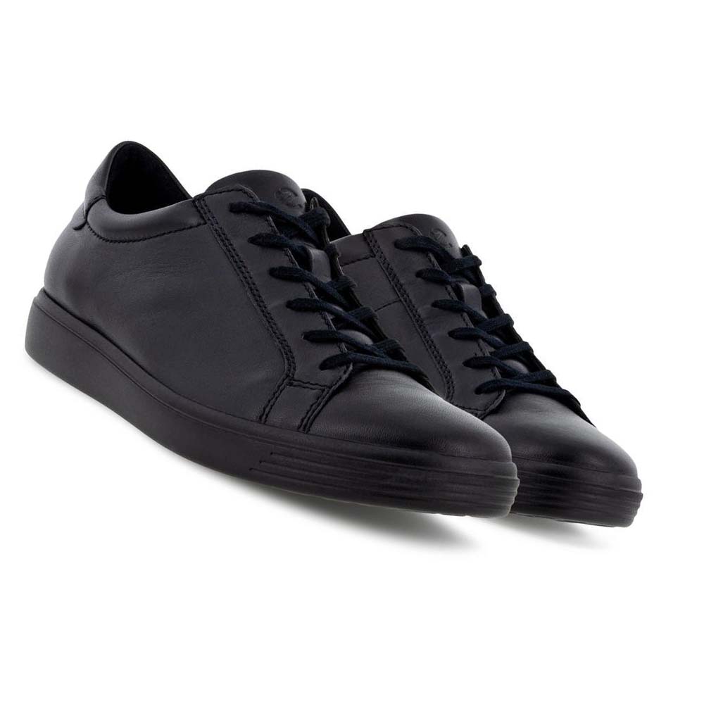 Tenis Ecco Soft Classic W Mujer Negros | México 633RVD