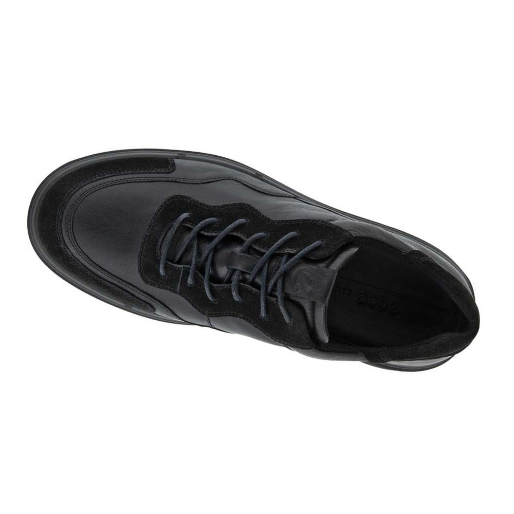 Tenis Ecco Soft X Hombre Negros | México 283HAP