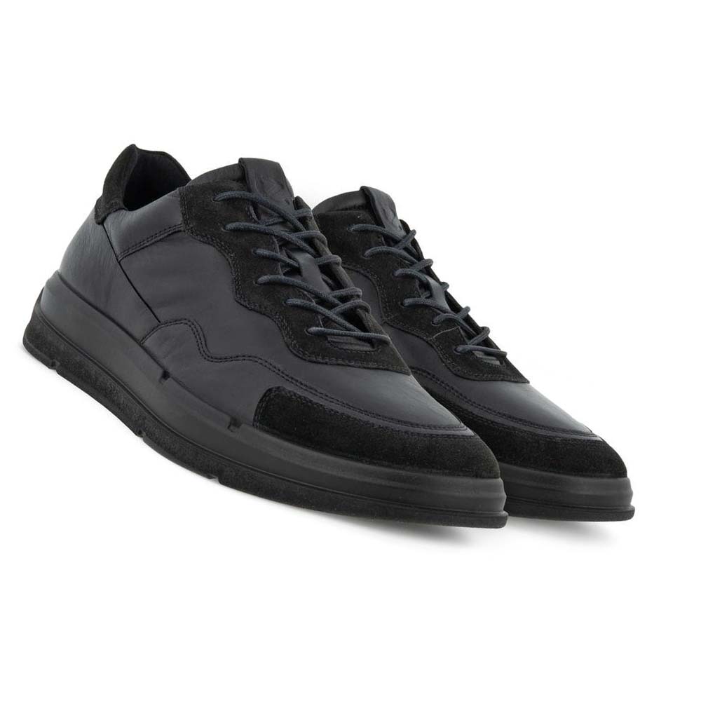 Tenis Ecco Soft X Hombre Negros | México 283HAP