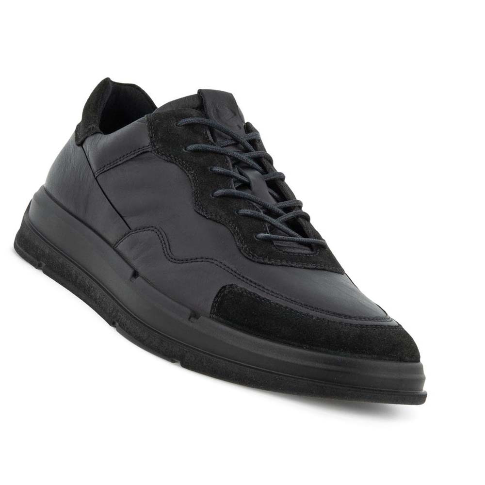 Tenis Ecco Soft X Hombre Negros | México 283HAP