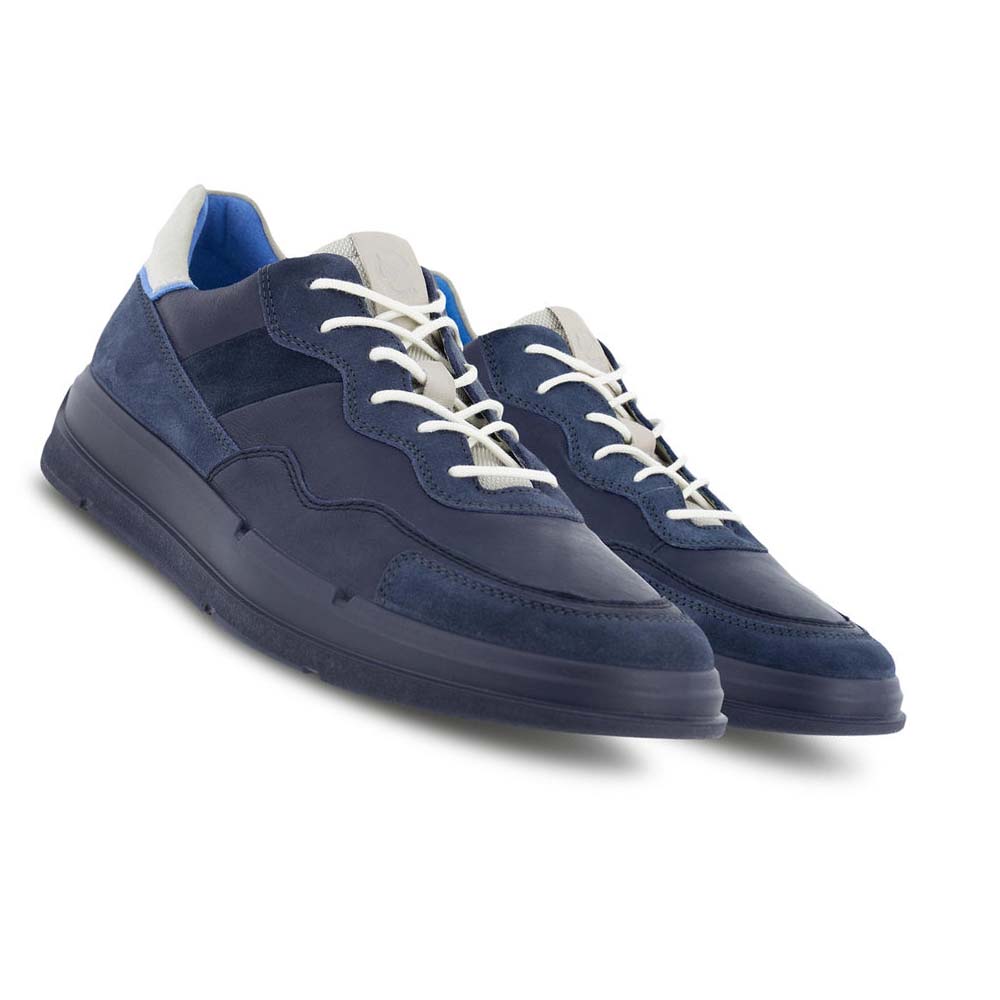 Tenis Ecco Soft X Urban Hombre Azules | México 281KOR