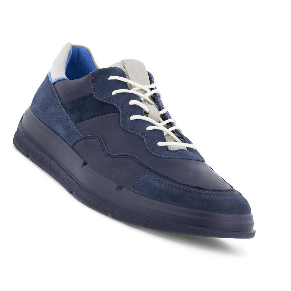 Tenis Ecco Soft X Urban Hombre Azules | México 281KOR