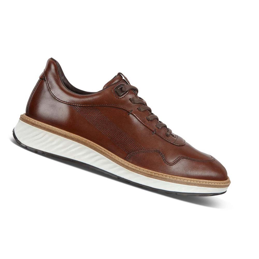 Tenis Ecco St.1 Hybrid Hombre Marrom | México 278XYU