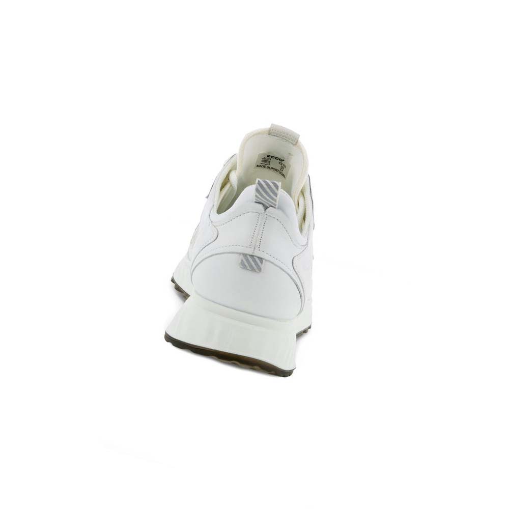 Tenis Ecco St.1 Laced Hombre Blancos | México 275BEX