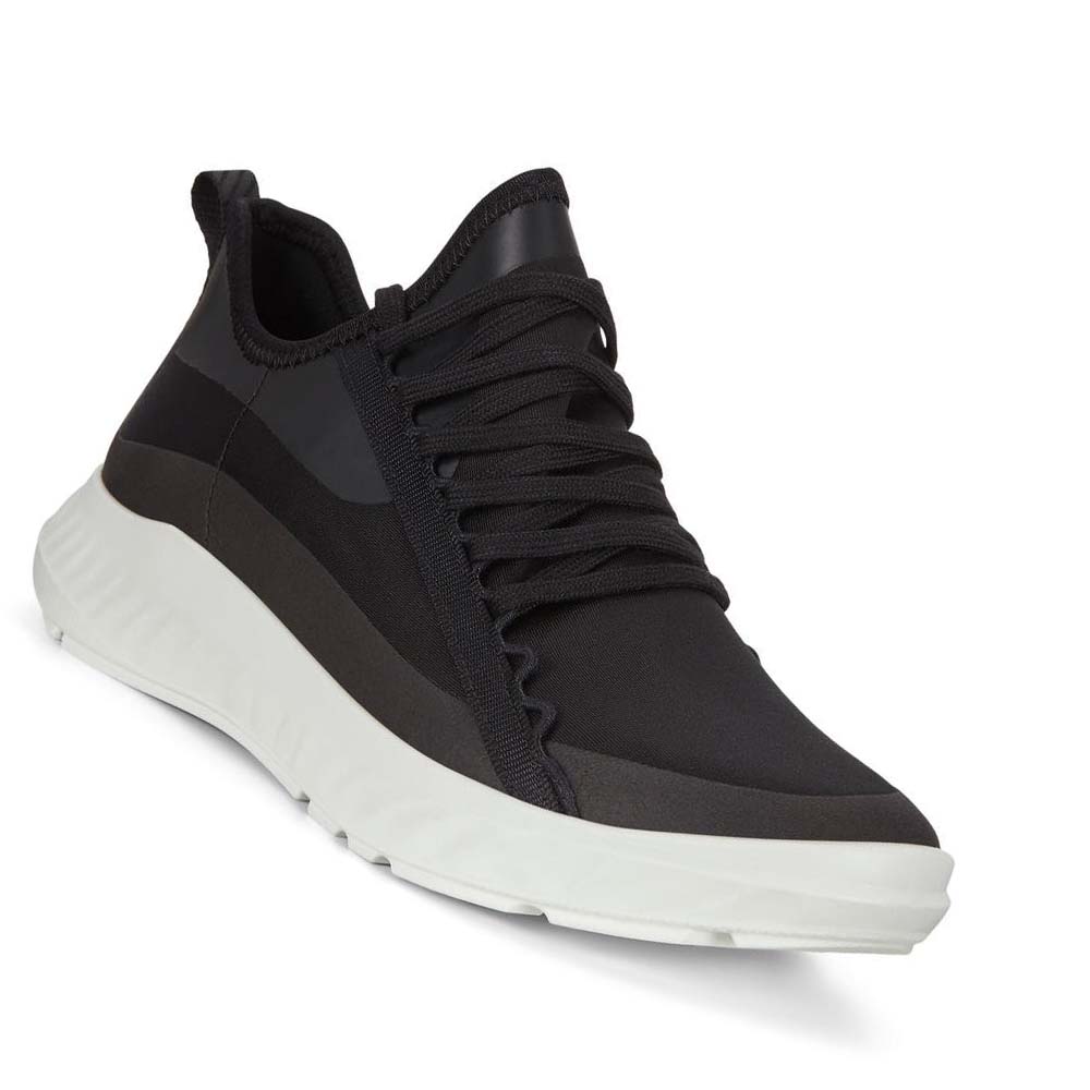 Tenis Ecco St.1 Lite Athleisure Mujer Negros | México 628OKI