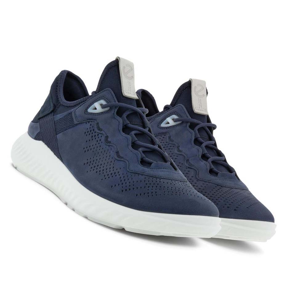 Tenis Ecco St.1 Lite Hombre Azul Marino | México 273MQZ