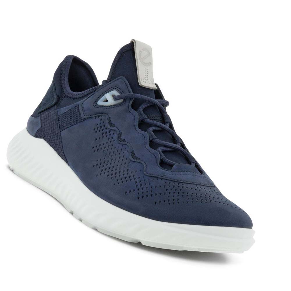 Tenis Ecco St.1 Lite Hombre Azul Marino | México 273MQZ