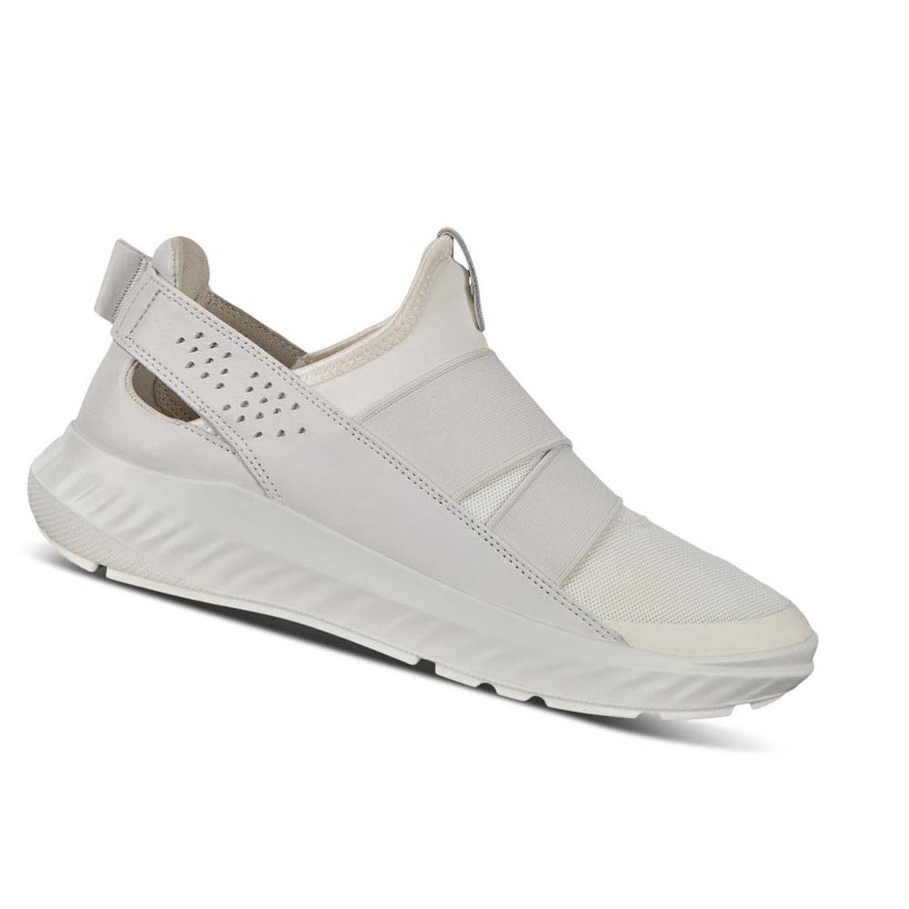 Tenis Ecco St.1 Lite Slip-on Mujer Blancos | México 627PJJ