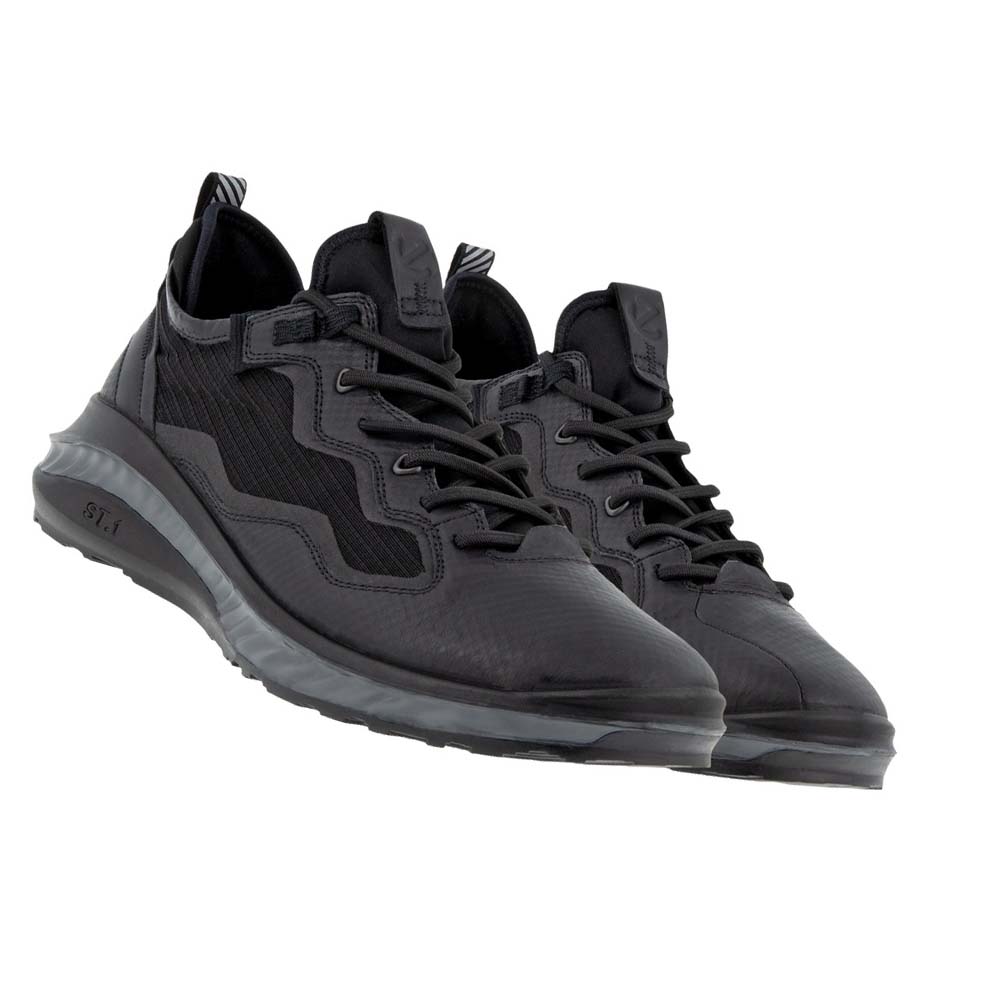 Tenis Ecco St.360 Urban Hombre Negros Grises | México 263PJJ