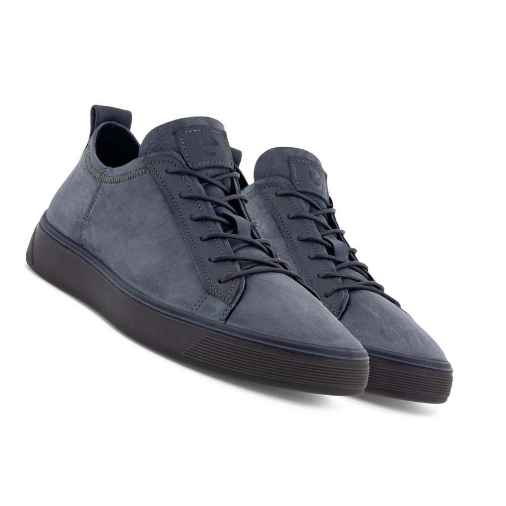 Tenis Ecco Street Tray Mens Hombre Plateados | México 261SGL