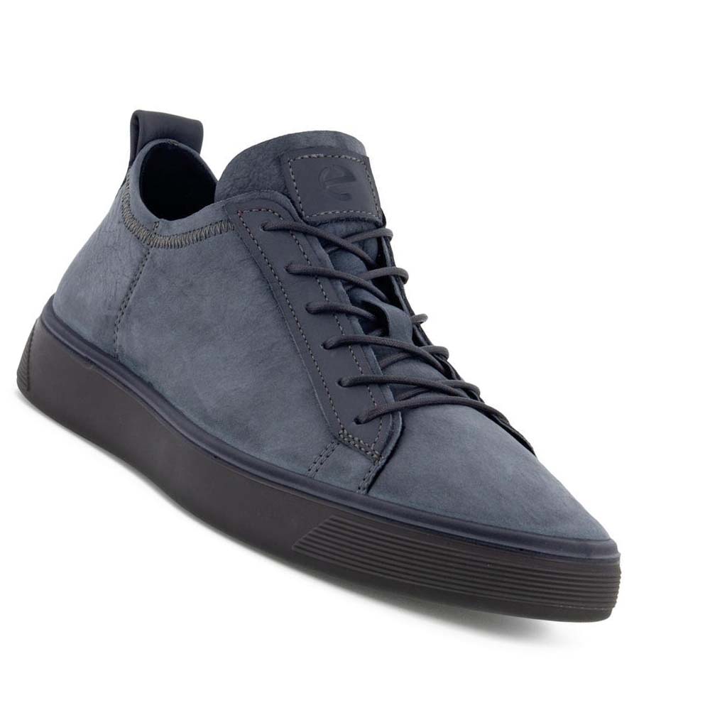 Tenis Ecco Street Tray Mens Hombre Plateados | México 261SGL