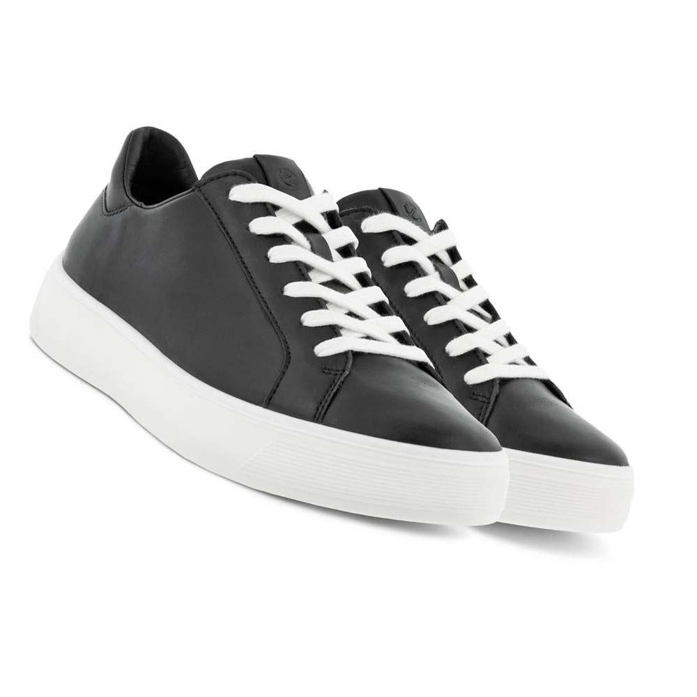 Tenis Ecco Street Tray Mujer Negros | México 625SGL