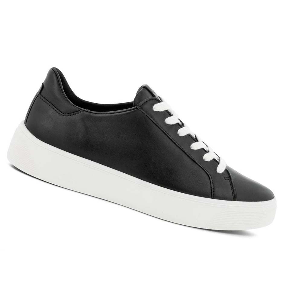 Tenis Ecco Street Tray Mujer Negros | México 625SGL