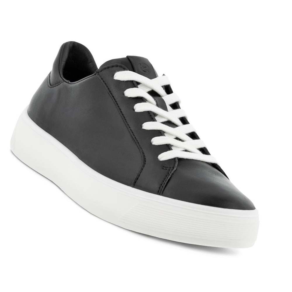 Tenis Ecco Street Tray Mujer Negros | México 625SGL