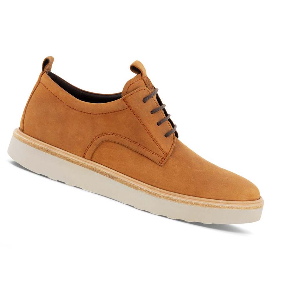 Tenis Ecco Techwelt Oxford Hombre Marrom | México 259FDN