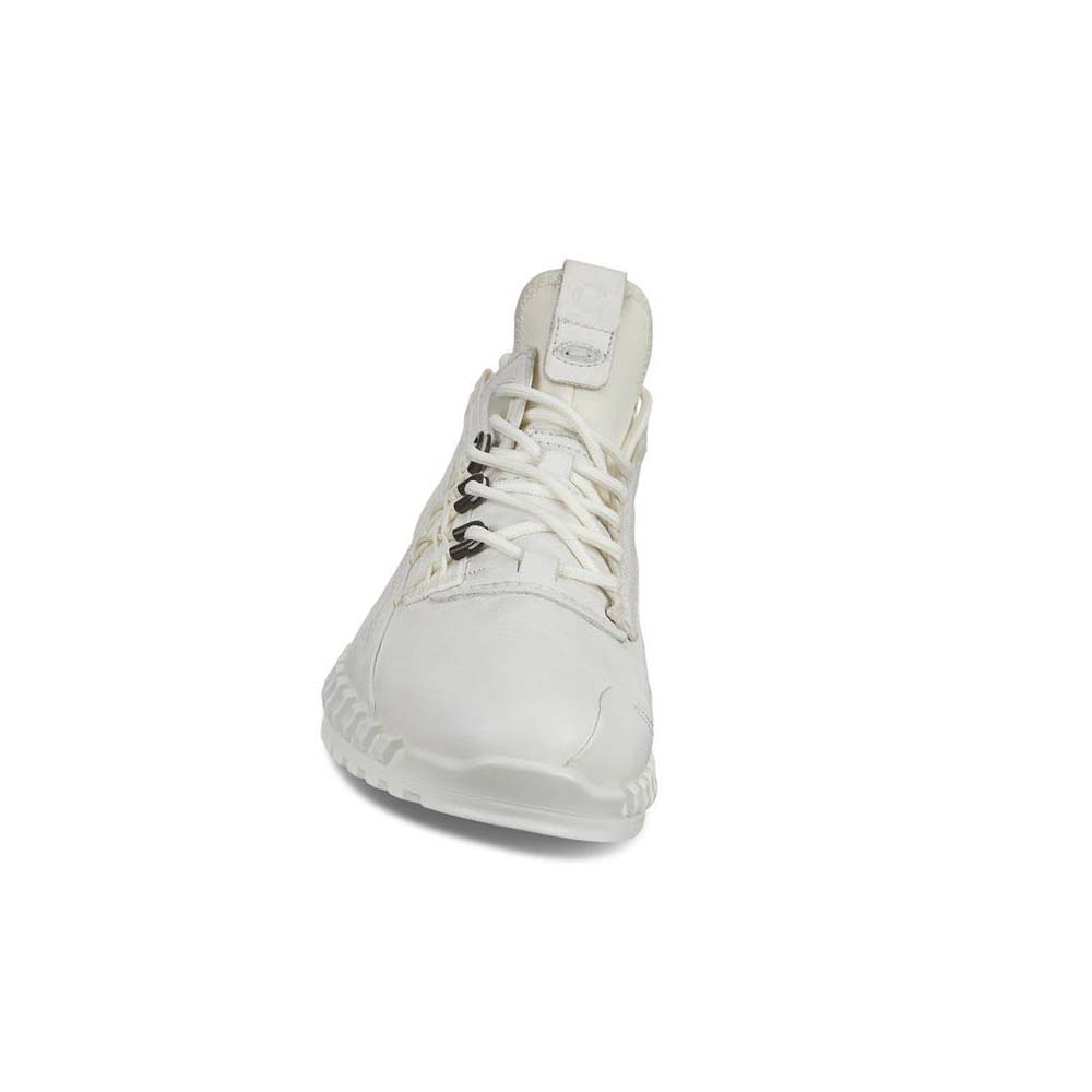 Tenis Ecco Zipflex Low Dyneema Mujer Blancos | México 617ZUT