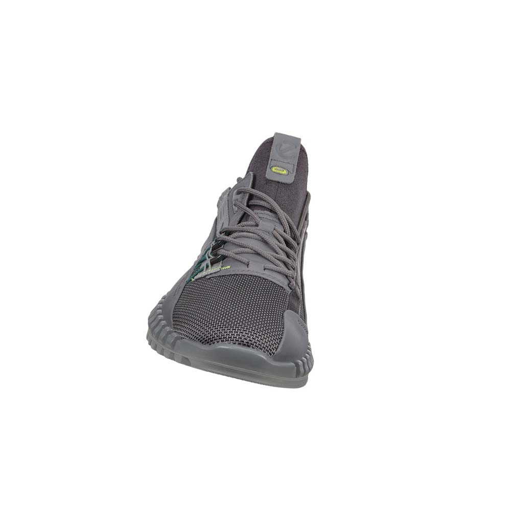 Tenis Ecco Zipflex Low Hombre Grises | México 254LIS