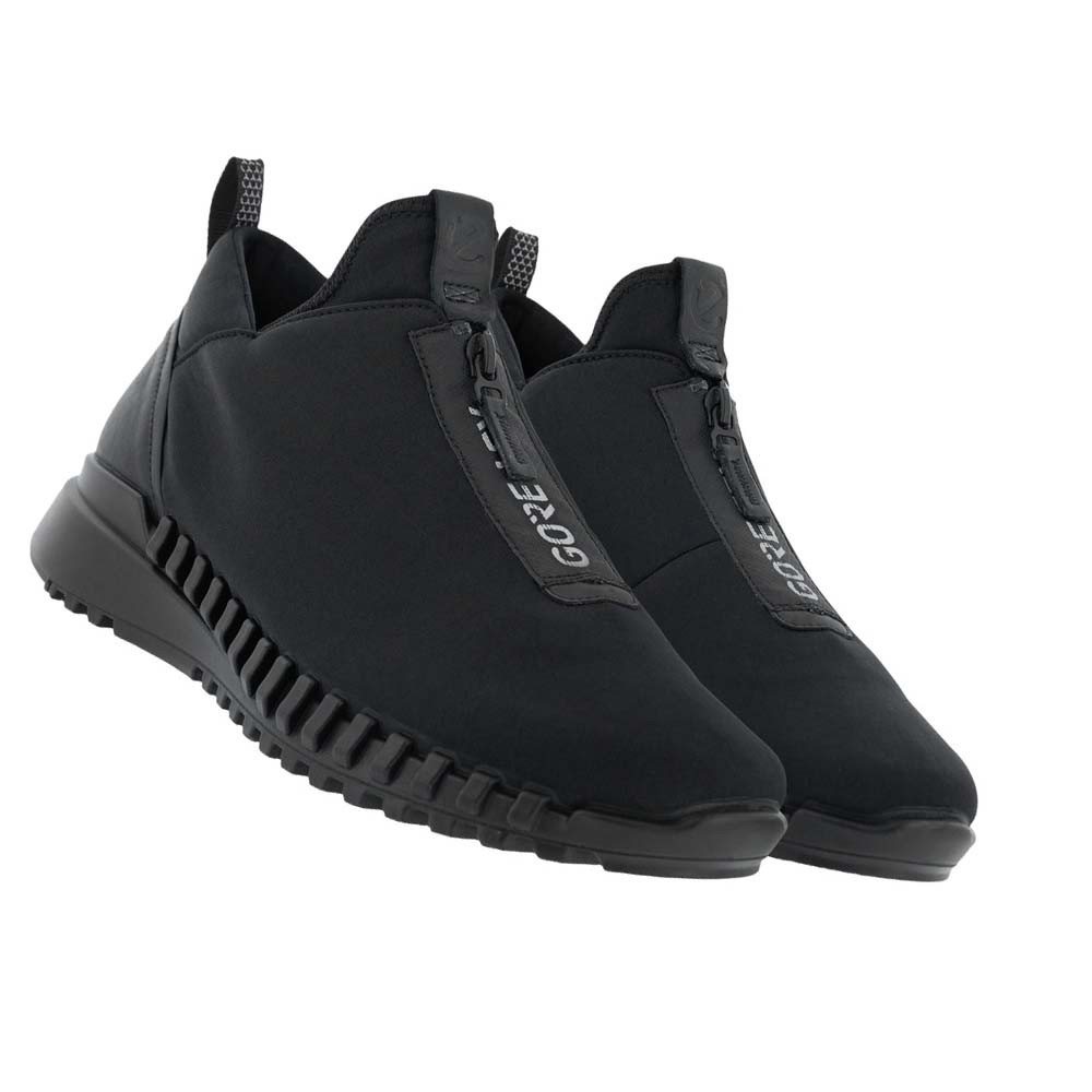 Tenis Ecco Zipflex Slip On Gtx Hombre Negros | México 251CTV