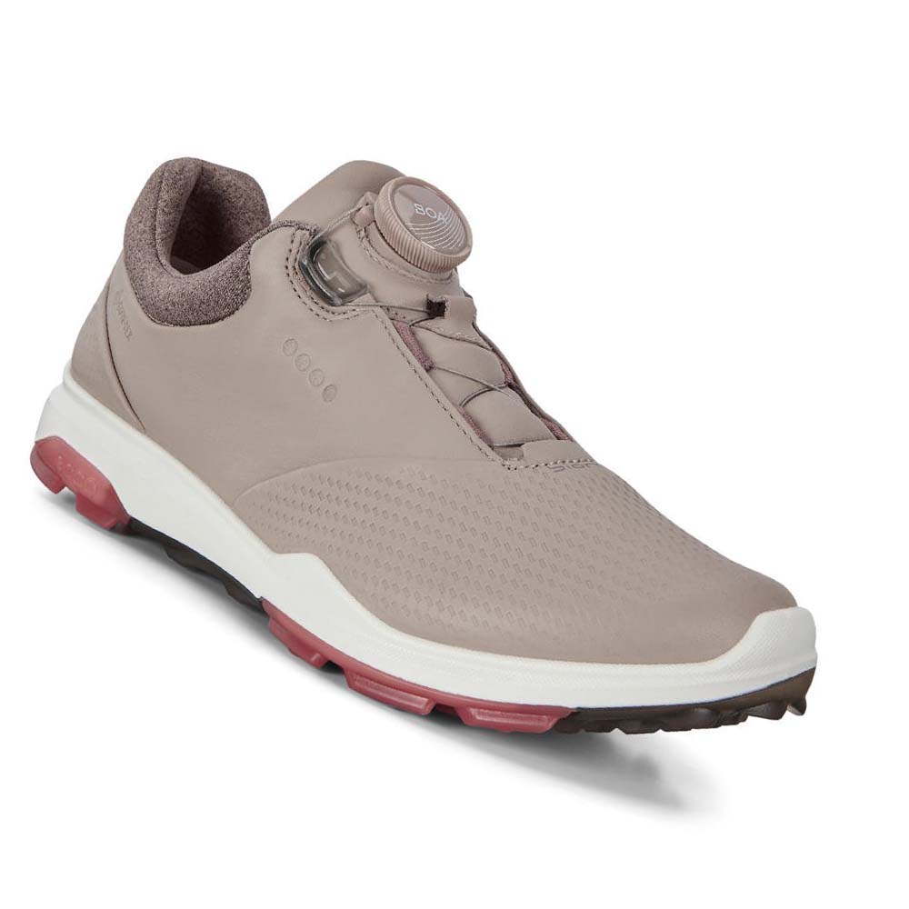 Tenis Golf Ecco Biom Hybrid 3 Boa Mujer Grises | México 745CTV