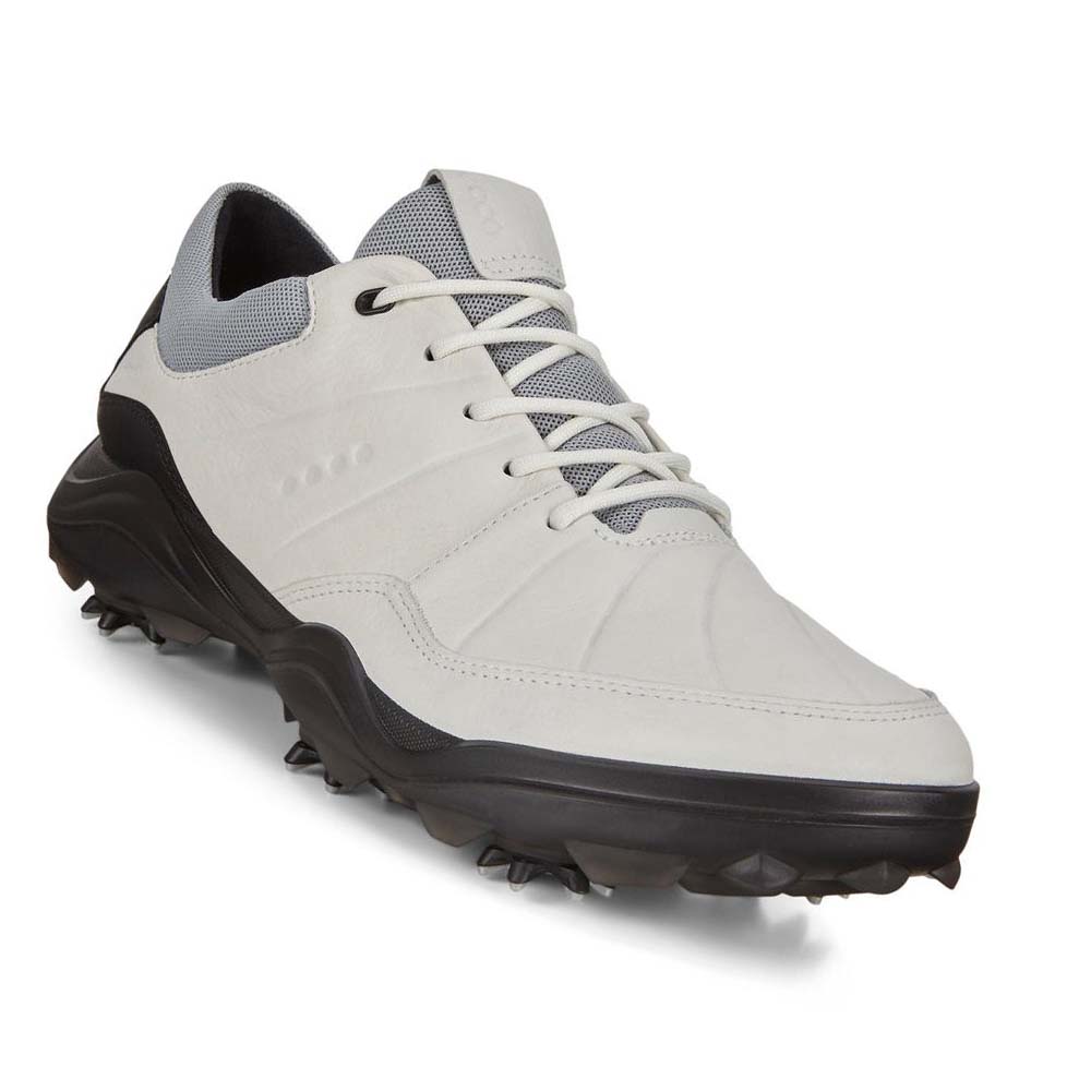 Tenis Golf Ecco Cleated Strike Hombre Blancos | México 36EBC