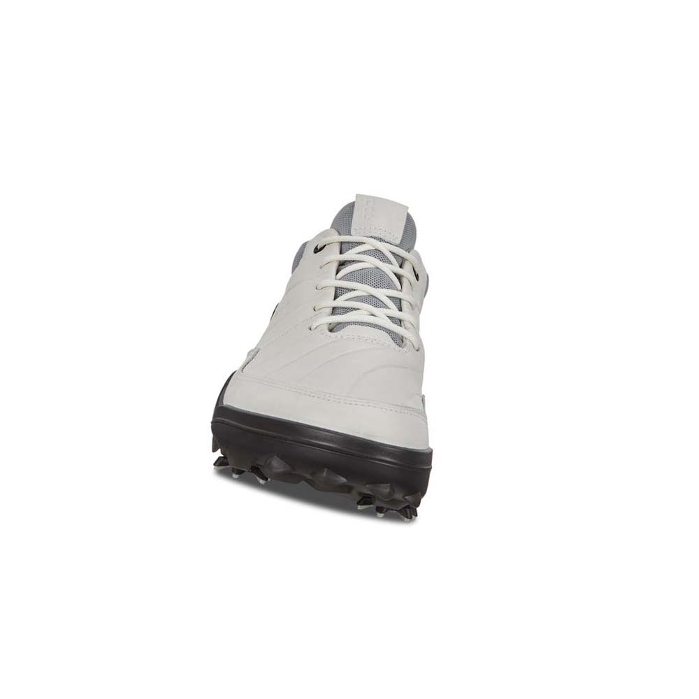 Tenis Golf Ecco Cleated Strike Hombre Blancos | México 36EBC