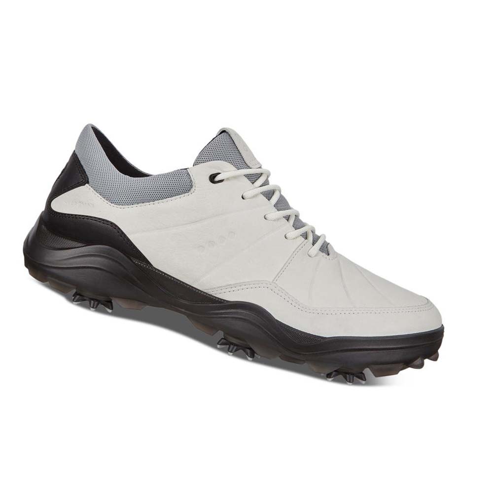 Tenis Golf Ecco Cleated Strike Hombre Blancos | México 36EBC