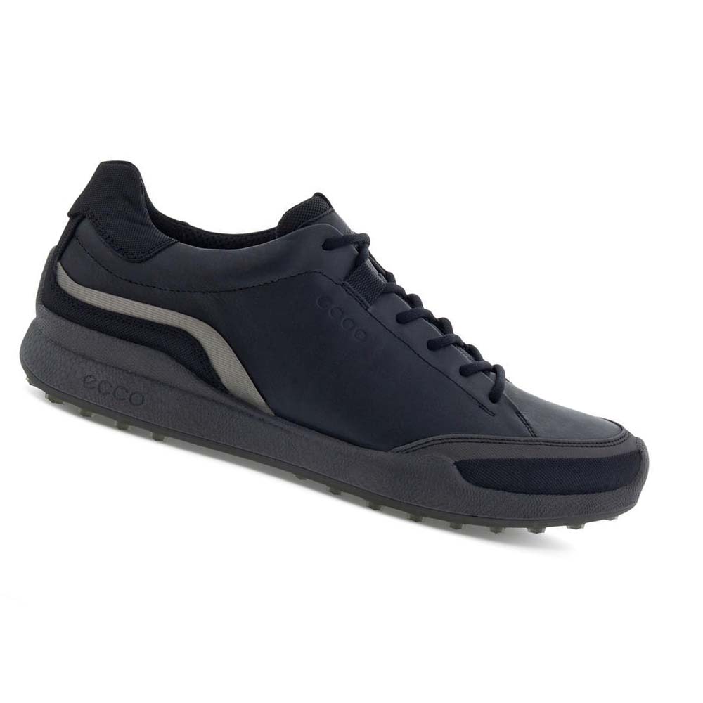 Tenis Golf Ecco Golf Biom Hybrid Laced Hombre Negros | México 367PJJ