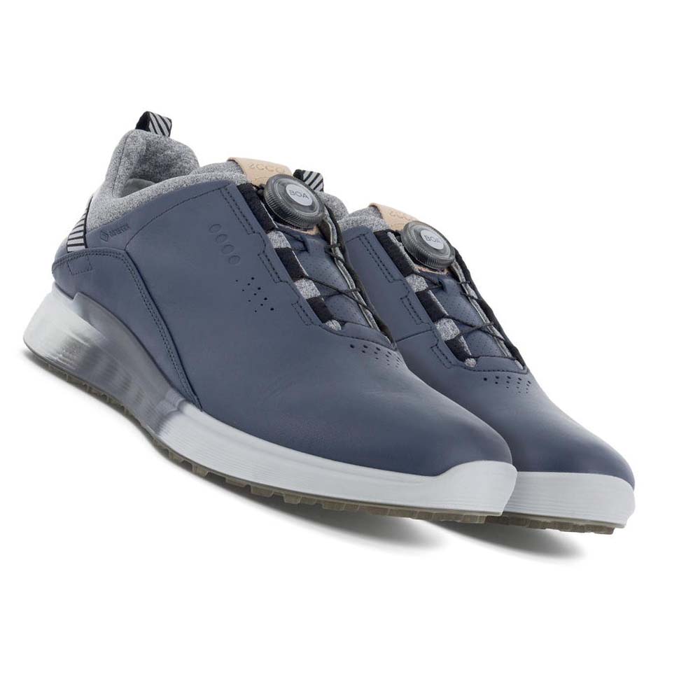 Tenis Golf Ecco M S-three Hombre Azul Marino | México 363FDN