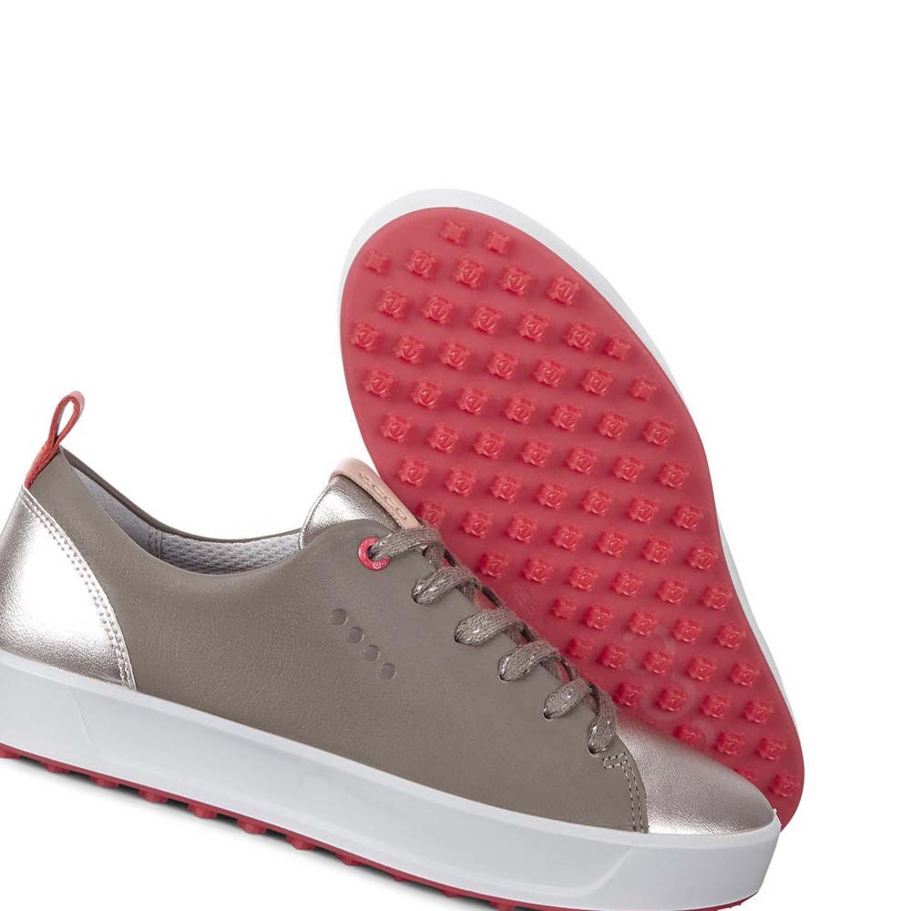 Tenis Golf Ecco Soft Mujer Grises | México 740QMA