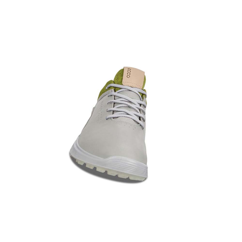 Tenis Golf Ecco S-three Spikeless Hombre Beige | México 359KOR