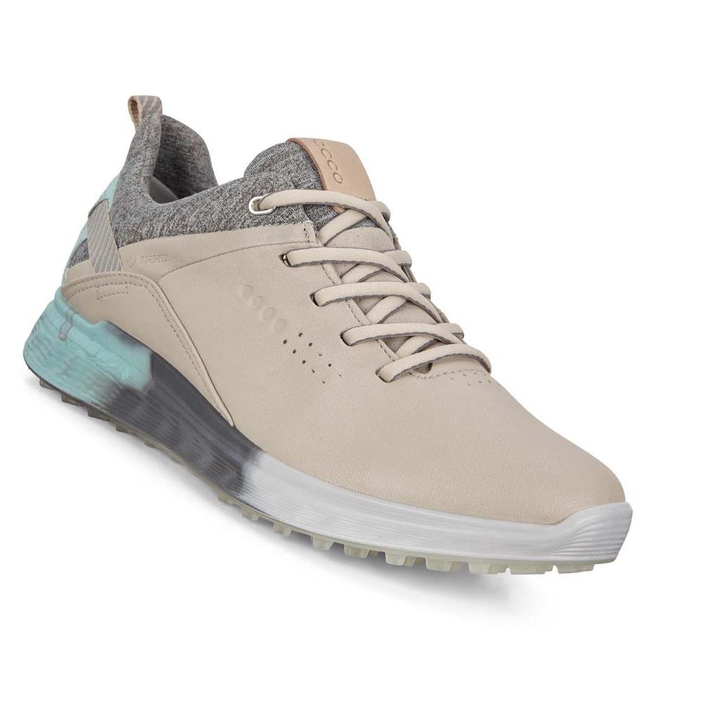 Tenis Golf Ecco S-three Spikeless Mujer Marrom | México 741MQZ