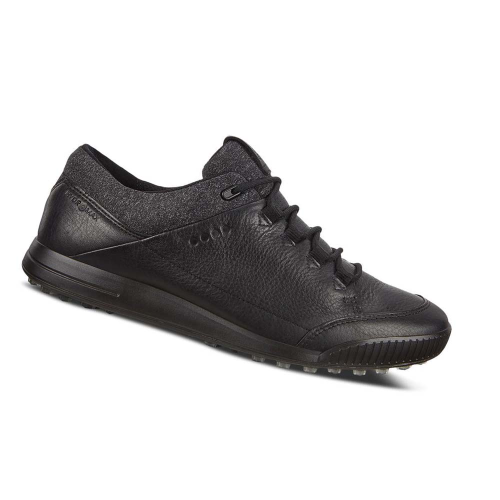 Tenis Golf Ecco Street Retro Hombre Negros | México 357ZUT