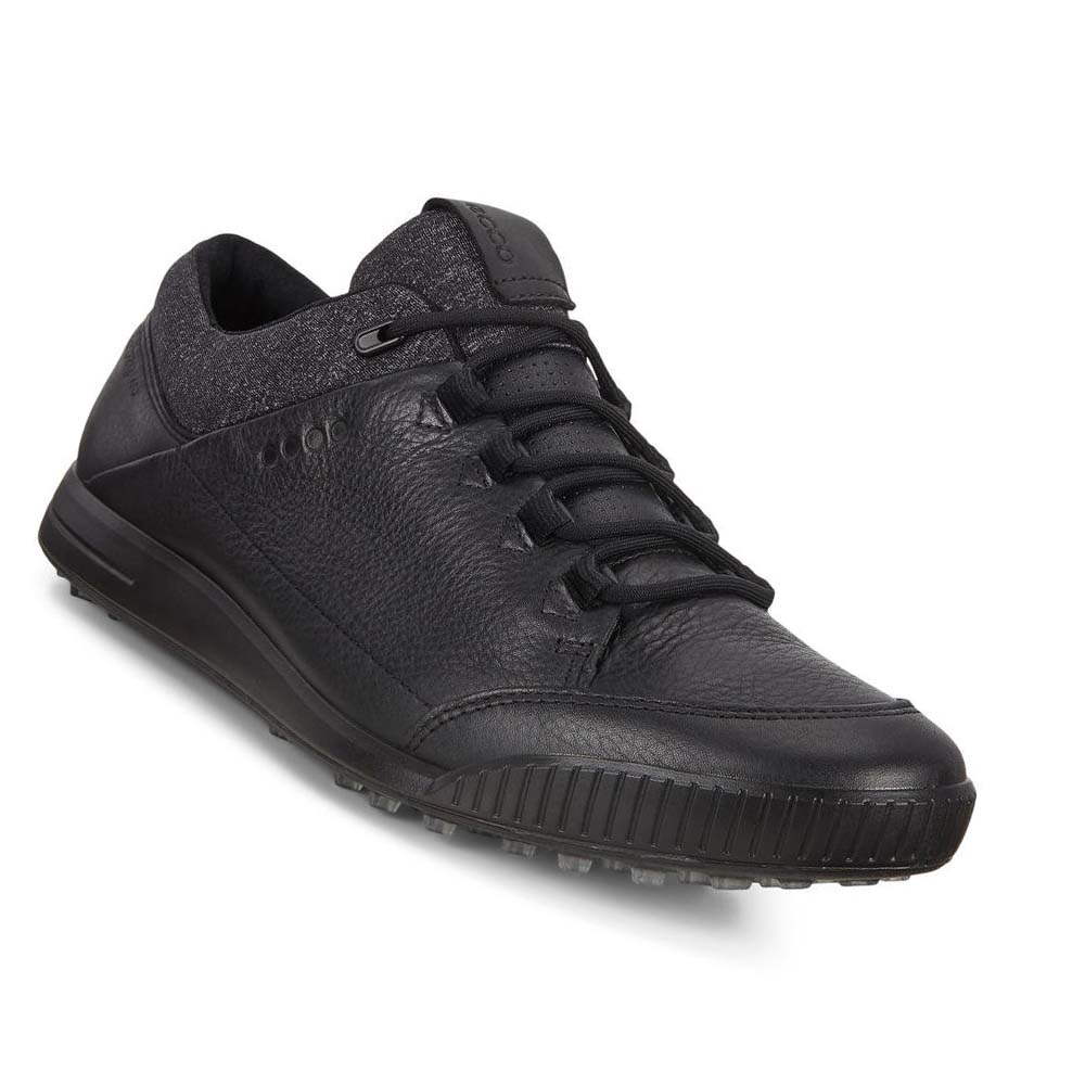 Tenis Golf Ecco Street Retro Hombre Negros | México 357ZUT