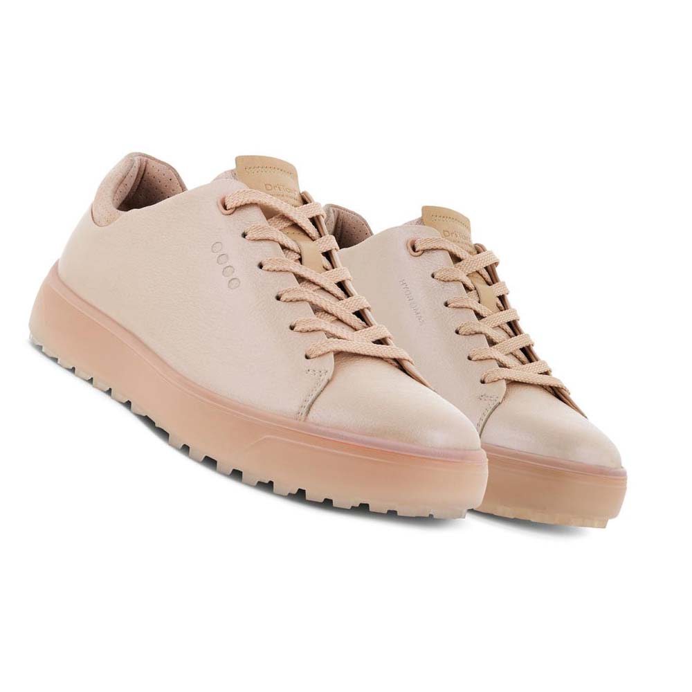 Tenis Golf Ecco Tray Laced Mujer Rosas | México 739WNB