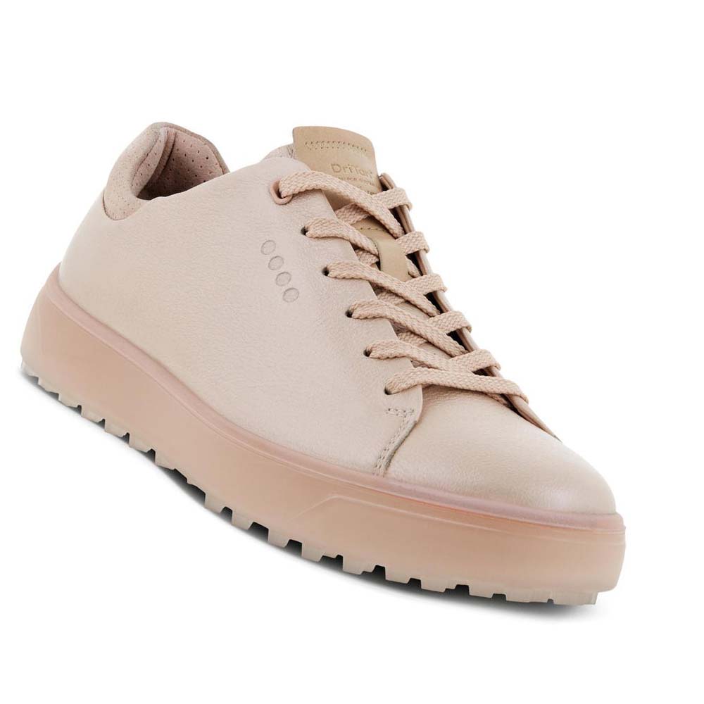 Tenis Golf Ecco Tray Laced Mujer Rosas | México 739WNB