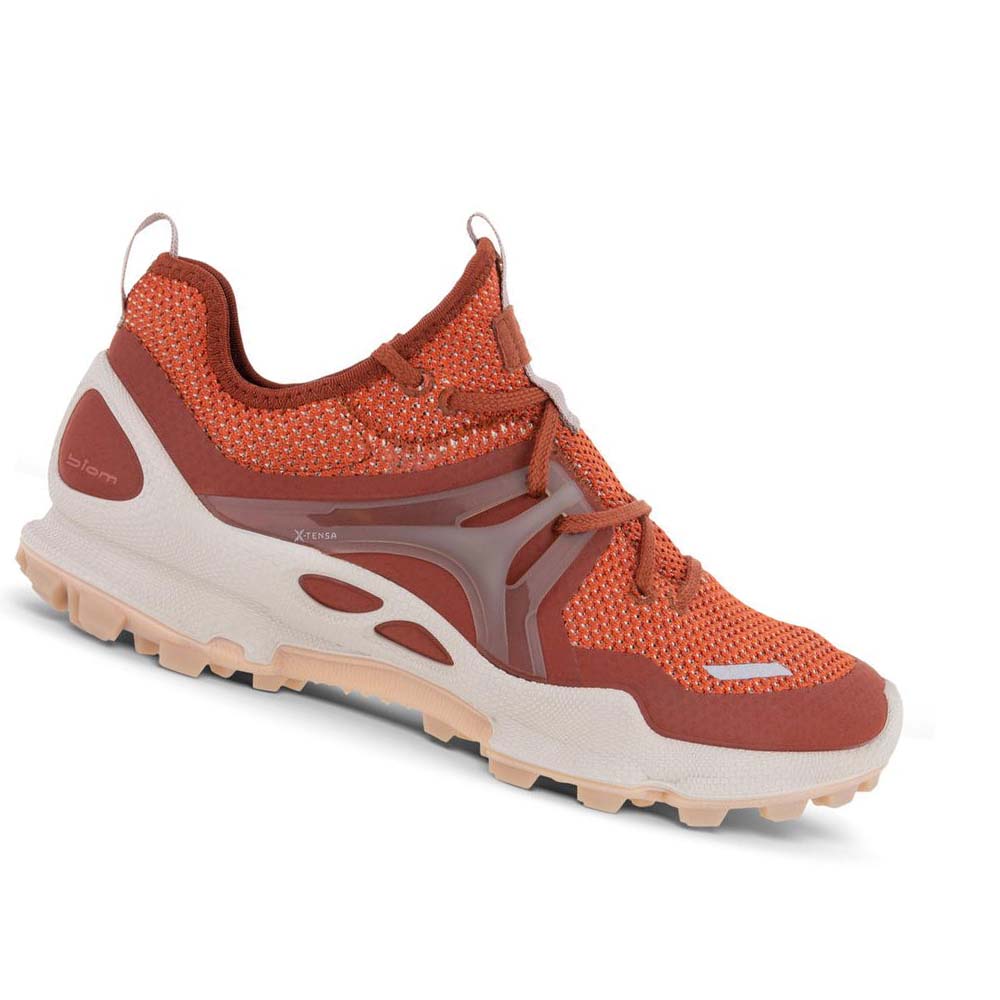 Tenis Trail & Senderismo Ecco Biom C-trail Knit Mujer Naranjas | México 733ILH