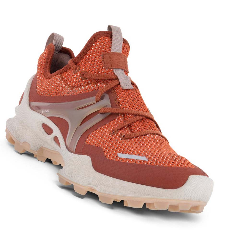 Tenis Trail & Senderismo Ecco Biom C-trail Knit Mujer Naranjas | México 733ILH