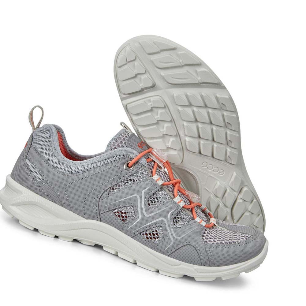 Tenis Trail & Senderismo Ecco Terracruise Lt Outdoor Mujer Plateados Grises | México 725HAP