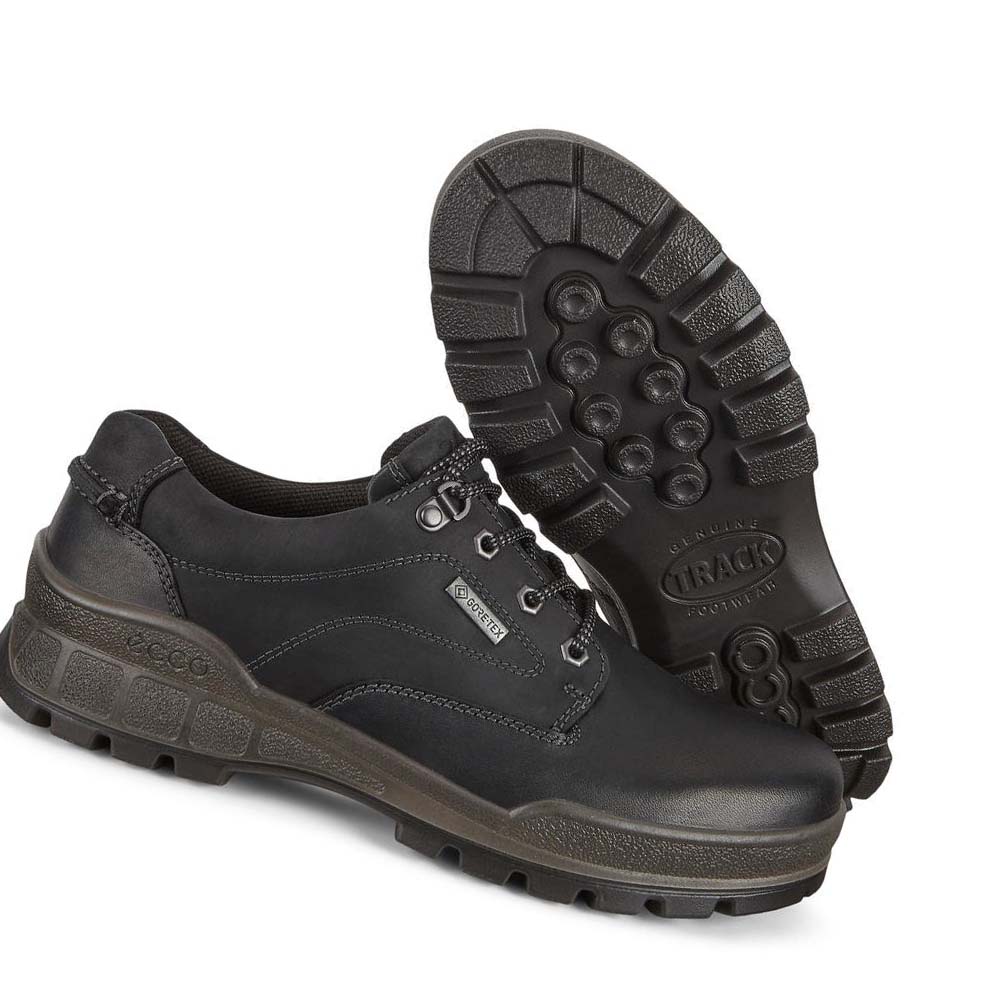 Tenis Trail & Senderismo Ecco Track 25 Low Plaintoe Hombre Negros | México 343ILH