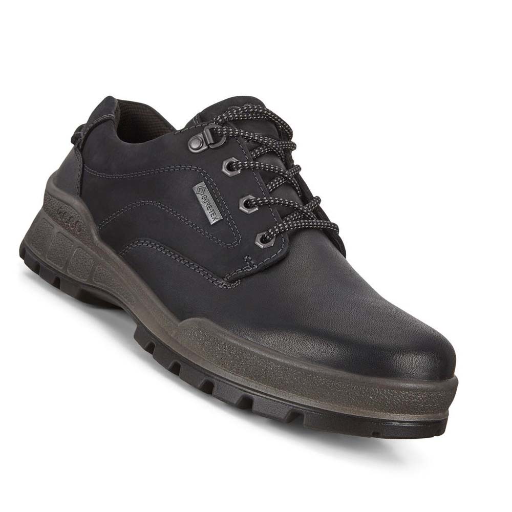 Tenis Trail & Senderismo Ecco Track 25 Low Plaintoe Hombre Negros | México 343ILH