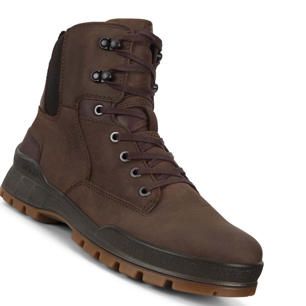 Tenis Trail & Senderismo Ecco Track 25 Mid Hm Pl Hombre Cafes | México 342OKI